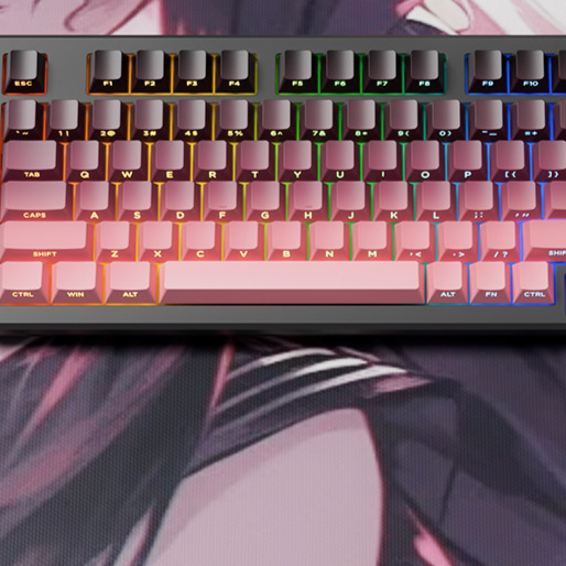 Compact mechanical tactile wired keyboard