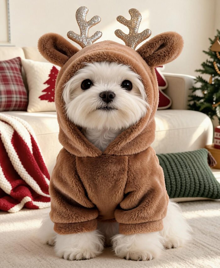 Pet costume flannel