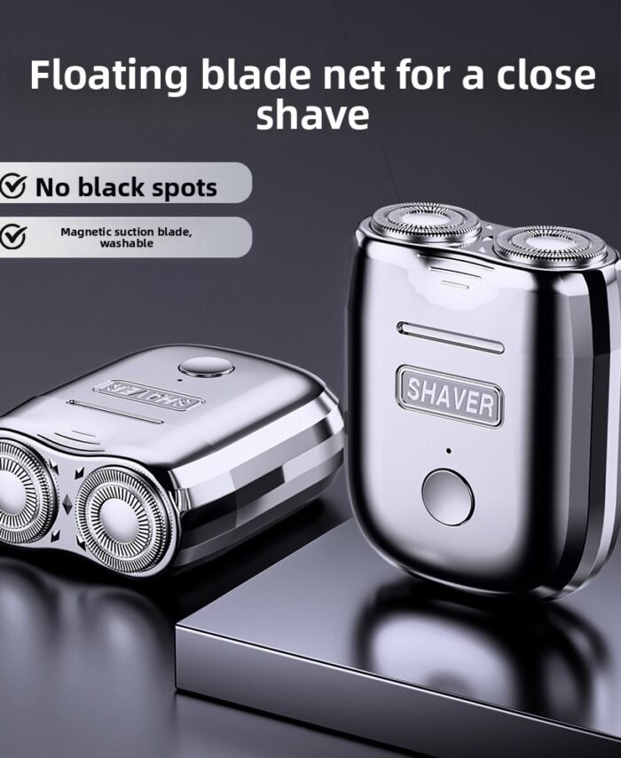 Electric Shaver magnetic suction double head razor charging
