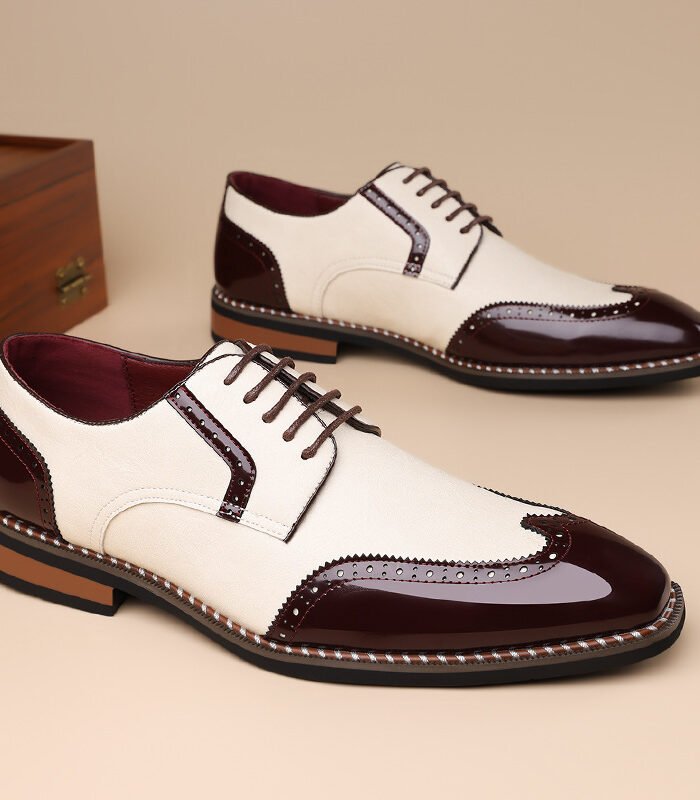 Mens Brogue Leather Shoes