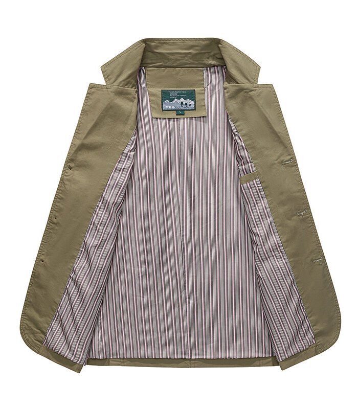 Mens Casual Cotton Jacket