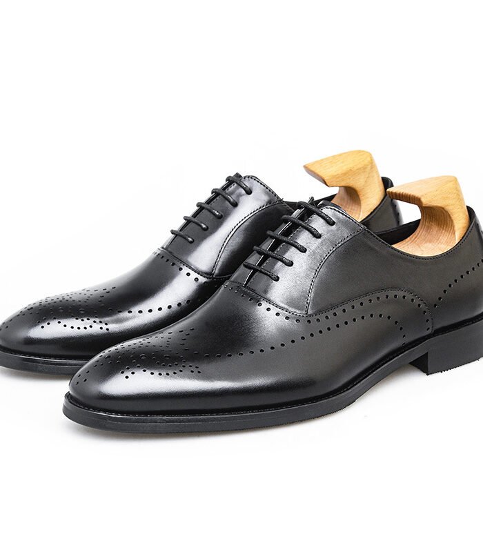 Mens Brogue Leather Shoes Casual Formal