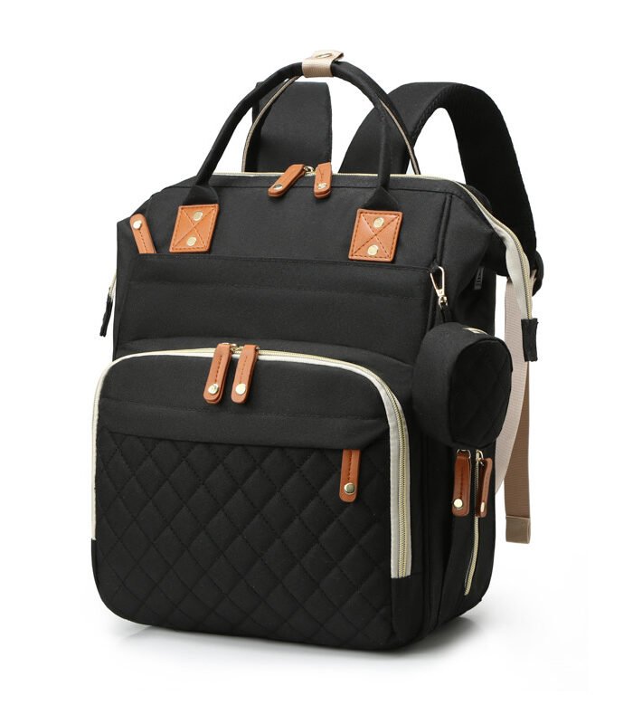 Multifunctional Portable Organizer Backpack with Multiple Compartments for Moms and Babies
