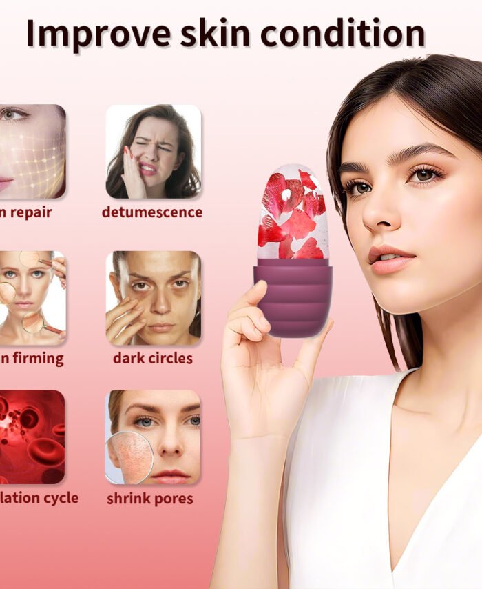 Facial Ice Roller Massage Beauty Tool