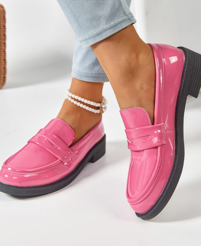 Japanese Retro Square Toe Platform Height Increasing British Style Women Shoes