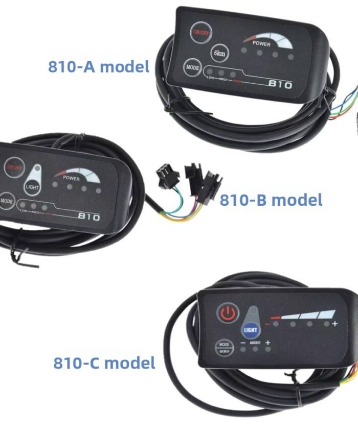 810 LED Display Instrument with Gear Shift