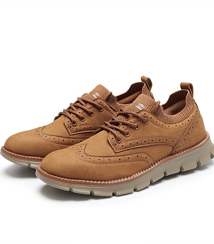 Casual Leather Brogue Mens Shoes