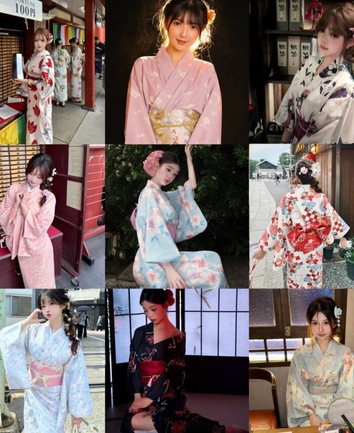 Kimono girl yukata