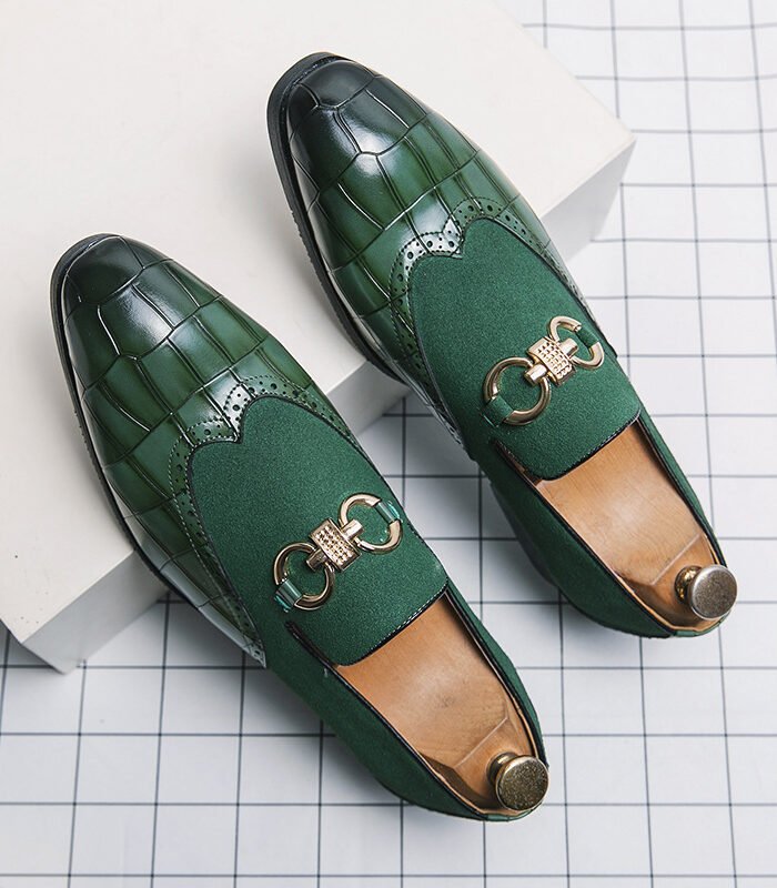 Mens Brogue Leather Lace Up Shoes